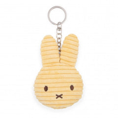 Miffy Eco Flat Keychain - Corduroy Buttercream 10cm