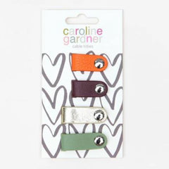 Caroline Gardner Cable Tidies - Set of 4