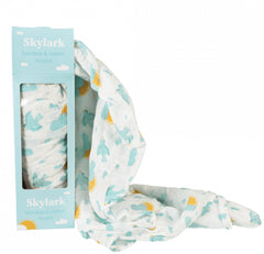 Skylark- Bamboo and Cottin Muslin