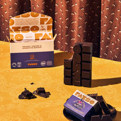 Fatso Chocolate - Nan’s Stash - Peanut, Toffee & Digestive Biscuit