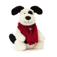 Jellycat Christmas Bashful Winter Puppy