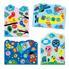 Djeco Magic Colouring - Hidden in the sky