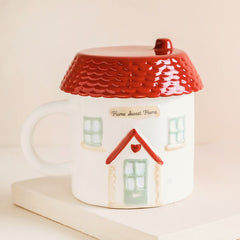 Sass & Belle House Shaped Mug With Lid