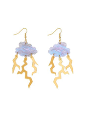 Tatty Devine Thunderstorm Cloud Earrings