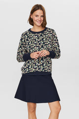 Numph Nicola Sweatshirt - Dress Blues