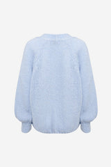 Noella Fora Knit Cardigan Lightblue