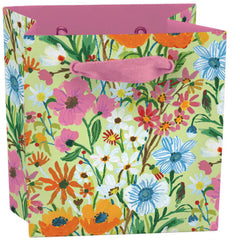 Roger La Borde Flower Field Mini Gift Bag