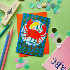 Kerrie Illustrates Clawsome Dad Father’s Day Card