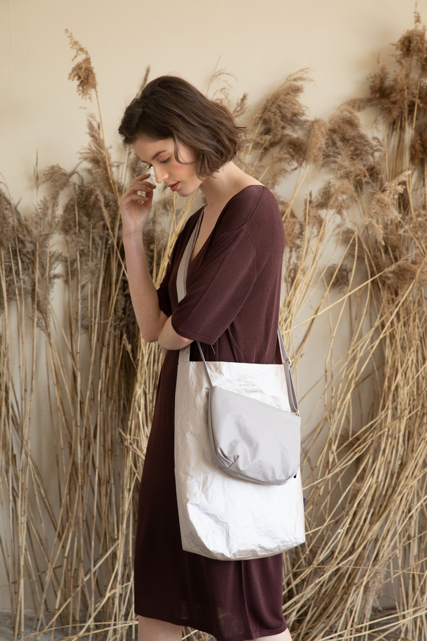 Tinne + Mia Feel Good Bag - Tyvek Dusty Gold – Bunka