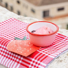 Talking Tables -   Enamel strawberry bowl