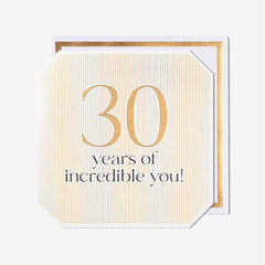 Pigment Incredible You Age 30 Card