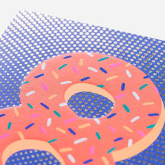 Pigment Productions - Large Red 8 Age 8 Card