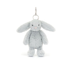 Jellycat Bashful Silver Bunny Bag Charm