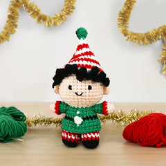 Gift Republic- Festive Elf DIY Crochet Kit