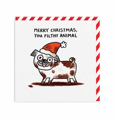 Ohh Deer Merry Christmas You Filthy Animal Card