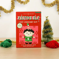 Gift Republic- Festive Elf DIY Crochet Kit