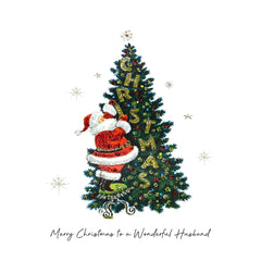 Five Dollar Shake - Wonderful Husband Christmas Card