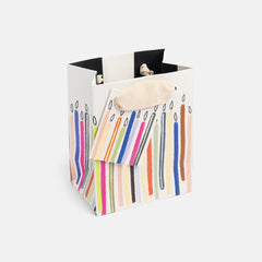 Caroline Gardner - Colourful Candles Small Gift Bag