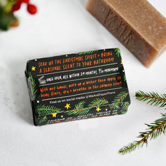 Paper Plane 100% Natural Vegan Christmas Soap Bar