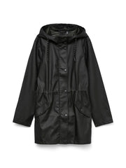 Vero Moda Malou Coated Jacket - Black