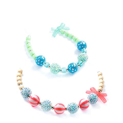 Djeco Silver Bubble Beads