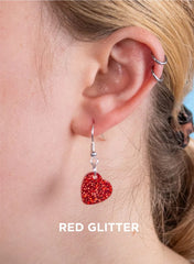 Tatty Devine - Heart Charm Earrings