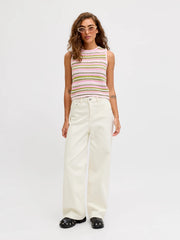 JJXX - Wide Tokyo Denim Jeans in White