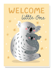 Stormy Knight Welcome Little One Koala Card