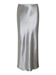 Vila Dinne Silver Midi Skirt