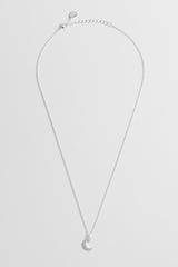 Estella Bartlett Moon and Star Silver Plated Necklace