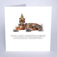 Five Dollar Shake - Wildly Handsome Husband Birthday Card