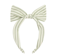 Rockahula Green Stripy Tie Headband