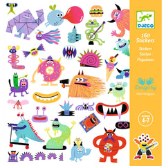 Djeco Stickers - Monsters