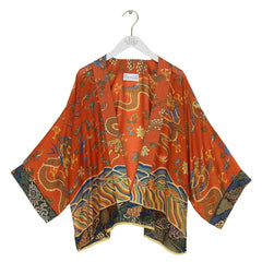 One Hundred Stars - Dragon Rust Kimono