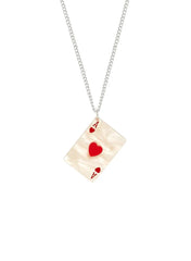 Tatty Devine - Ace of Hearts Necklace