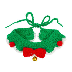 Talking Tables - Christmas Crochet Cat Collar