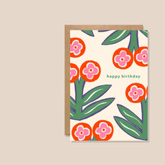 Kiran Ravilious Hoya Birthday Card
