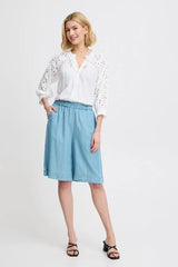 Fransa Angela Shirt - White