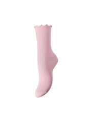 Pieces Afia Socks - Roseate Spoonbill
