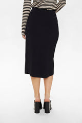 Numph - Nulilly Long Skirt - Caviar