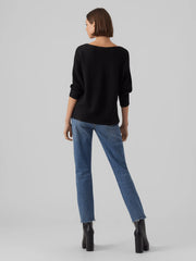 Vero Moda - Nora Boatneck Blouse Black