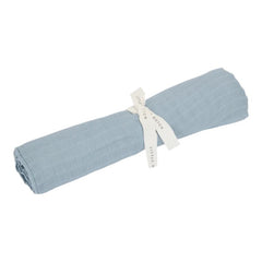 The Little Dutch Swaddle Pure Denim Blue 120cm x 120cm