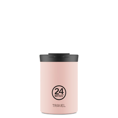 24Bottles Travel Tumbler 350 Stone Dusty Pink