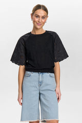 Numph Moella Pullover - Caviar