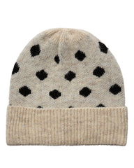 Numph Ollie Knitted Hat - Sesame Melange