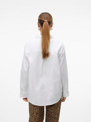 Vero Moda Ida Oxford Shirt - Bright White