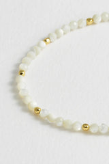 Estella Bartlett Faceted Mop Amelia Bracelet - Gold