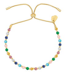 Estella Bartlett Wellness Mixed Gemstone Amelia Bracelet