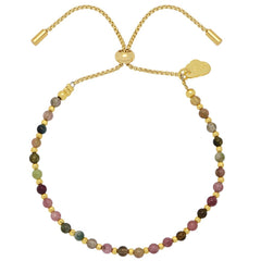 Estella Bartlett Wellness Amelia Bracelet Gold Plated With Tourmaline