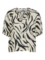 Vila Clo V-Neck Top
